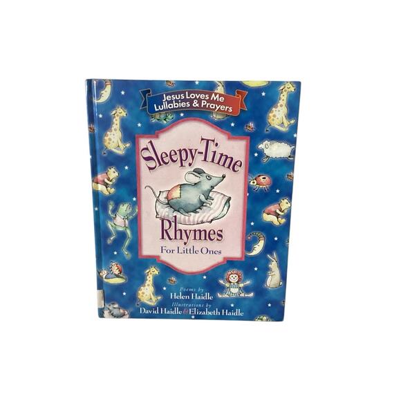 Christion Illustrated Sleepy Time Rhymes Vintage Lullabyes and Prayers 1998 - Picture 1 of 4